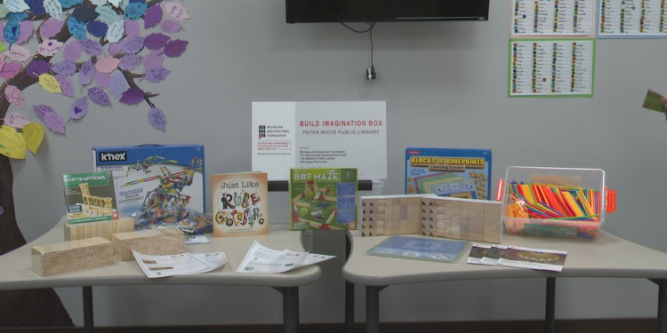 Peter White Public Library receives donation of ‘build imagination box’